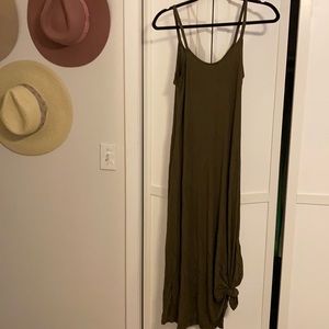 Army Green Tank Dress